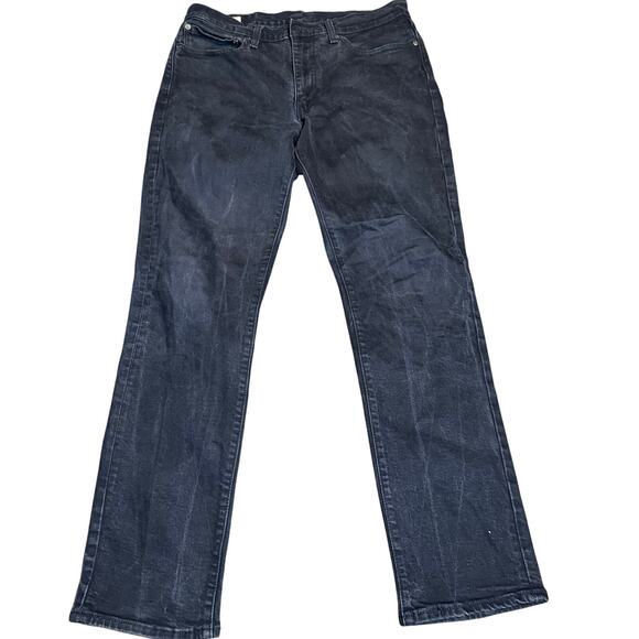 Levi's Premium Straight Leg Jeans, Black, Men's 34x32 - Picture 3 of 8